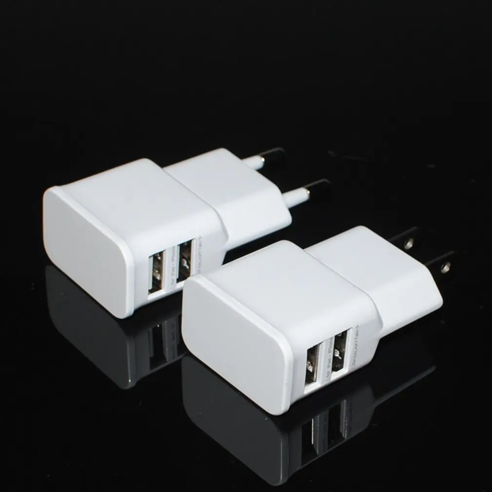Двойное зарядное устройство USB 2a Быстрая зарядка настенное зарядное устройство адаптер EU US Plug USB ЗУ для мобильного телефона для iphone ipad mini samsung Xiaomi
