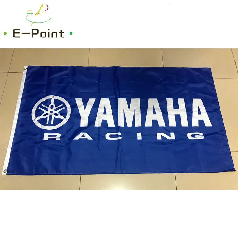 Флаг Yamaha Racing 90*150 см размер рождественские украшения для дома и сада