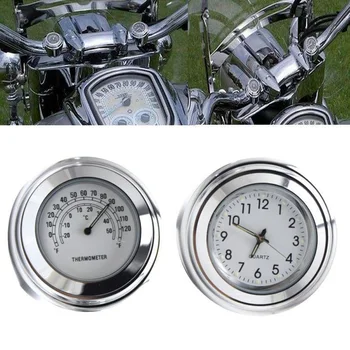 

Watch Handlebar Durable Mount Electronic Motorcycle Waterproof Universal Thermometer