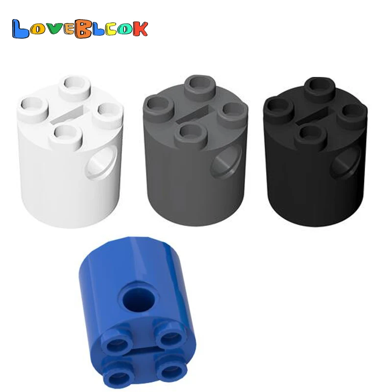 

Brick Round 2x2x2 with Bottom Axle Holder Building Blocks Assembles MOC Technical Parts DIY Toy Creative For Kid 30361 10pcs/Lot