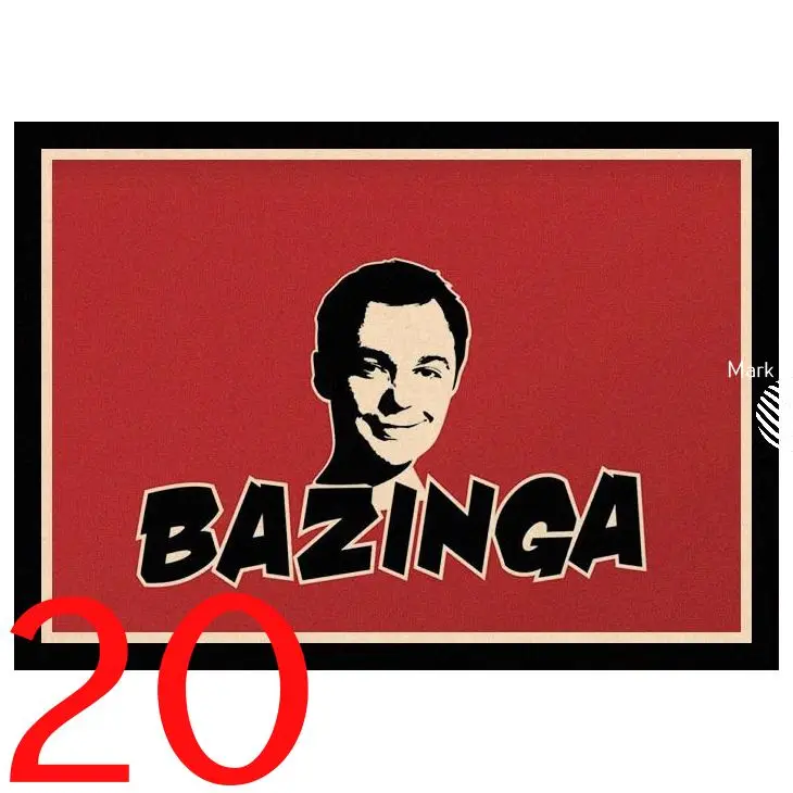 Темно-серый Идеальный JLThe Big Bang Theory Young Sheldon винтажные Плакаты для дома/бара/гостиной Декор из крафт-бумаги высокого качества плакат HBA46 - Цвет: Темно-серый