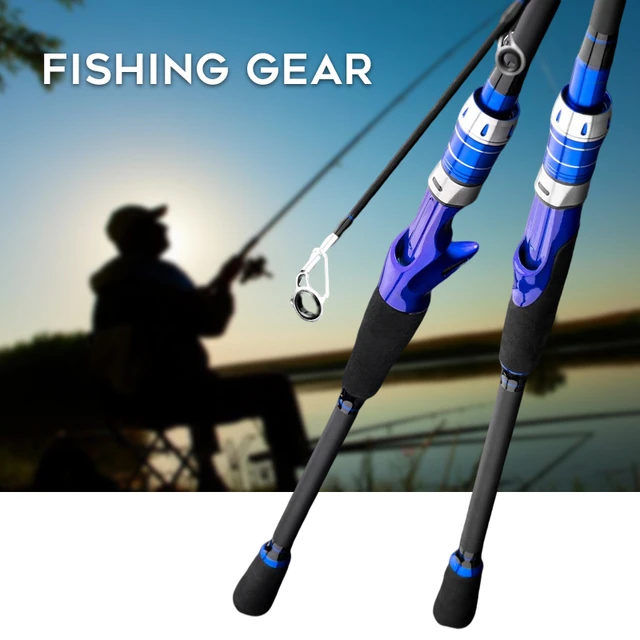 Hot Telescopic Fishing Pole Ceramic Guide Cup 1.65/1.8/2.1M M Tone Rod  Straight/Curved Handle Ultra-sensitive Sea Pole - AliExpress