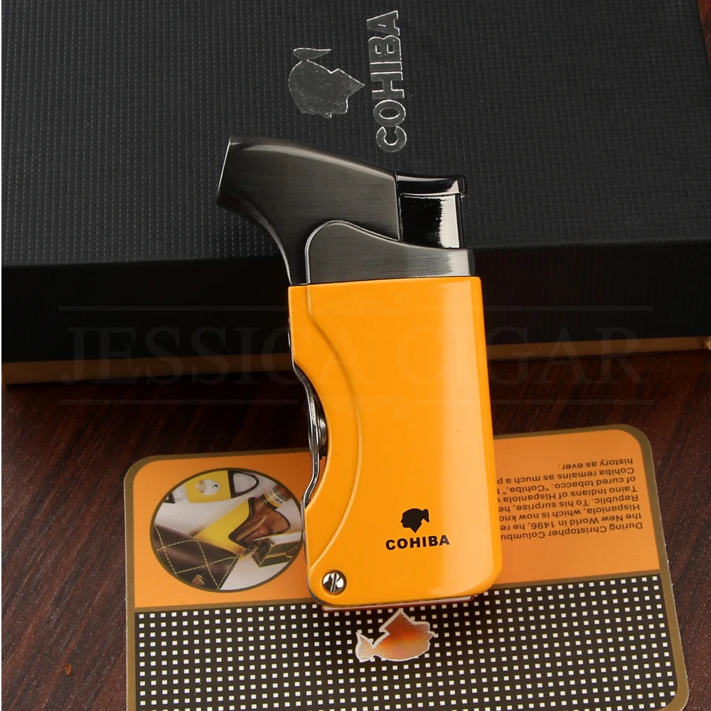 COHIBA Карманный ветрозащитный фонарь для сигар|Аксессуары сигар| |