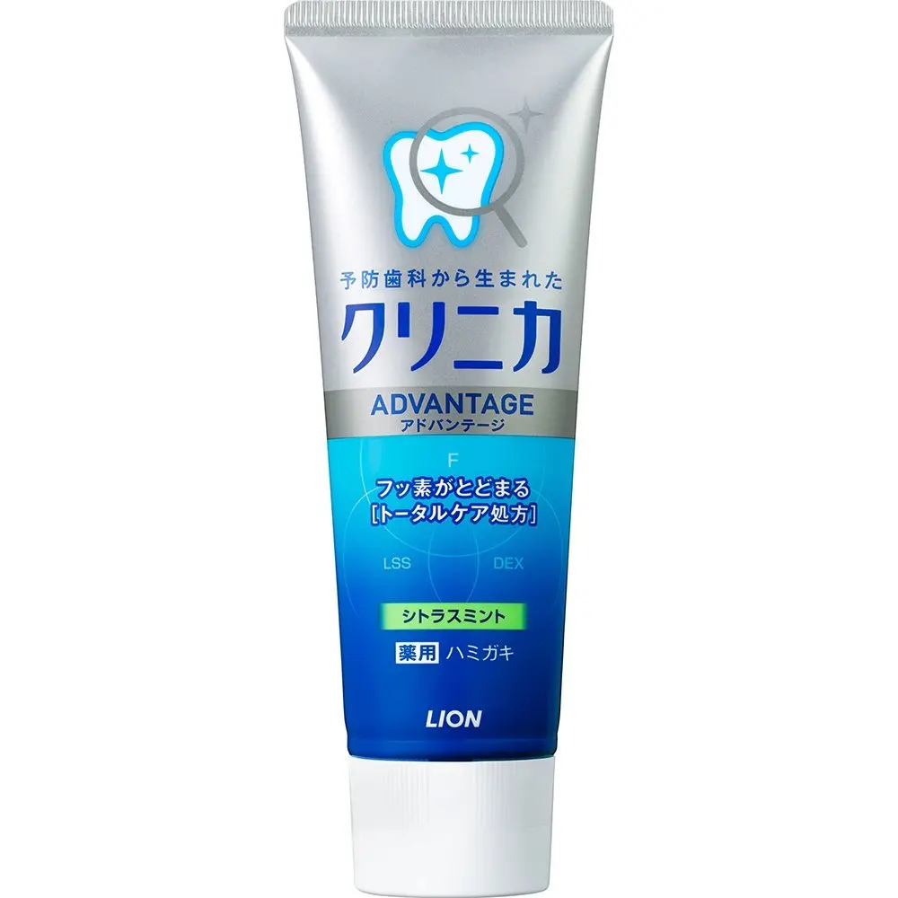 3PCS Japan Lion Clinica Mint Toothpaste Dental daily use Whitening Strengthen teeth Remove smokers stains dirt, plague bad smell