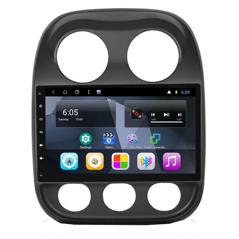 Best NaviTopia 10.2inch Octa Core 8 core RAM 2G ROM 32G Android 8.1 Car Radio player 2016- for Jeep Compass 11