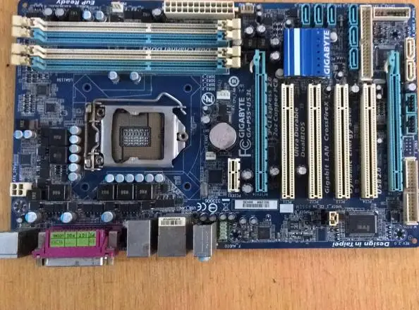 Gigabyte GA-P55-US3L оригинальная материнская плата DDR3 LGA 1156 плата для I3 I5 I7 P55-US3L 16 Гб H55 б/у настольная Материнская плата ПК