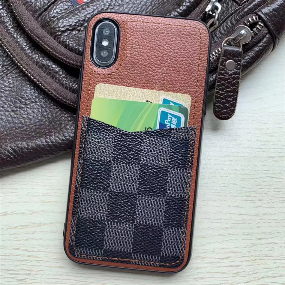 Чехол для мобильного телефона с отделением для карт, применимый iPhone X/X Tecno KB8 KB7 huawei P30 Mi