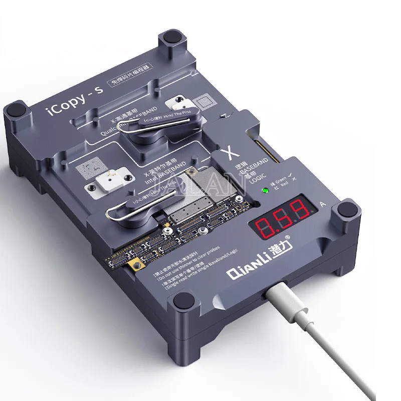 US $104.94 Qianli icopys Programming tester For 6 6s 6p 6sp 7 7p 8 8p x xs xsmax baseband logic chip data edit read write no need welding