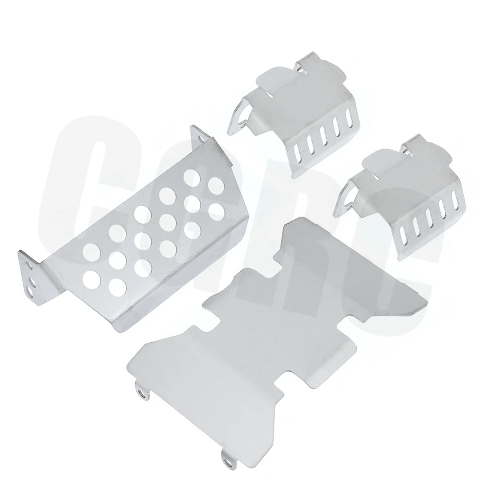 Stainless Steel Metal Front Bumper Chassis Armor Axis Shaft Guard For 1/10 RC Crawler Car AXIAL SCX10 II 90046 90047 | Игрушки и хобби