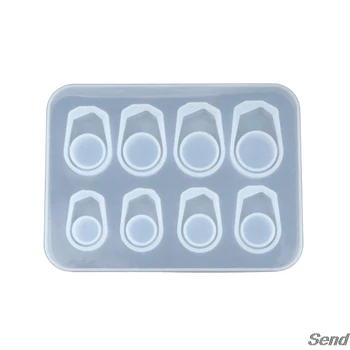 

Silicone Ring Mold Pendant Mould Epoxy Resin Jewelry Making Tool Handmade DIY T4MD