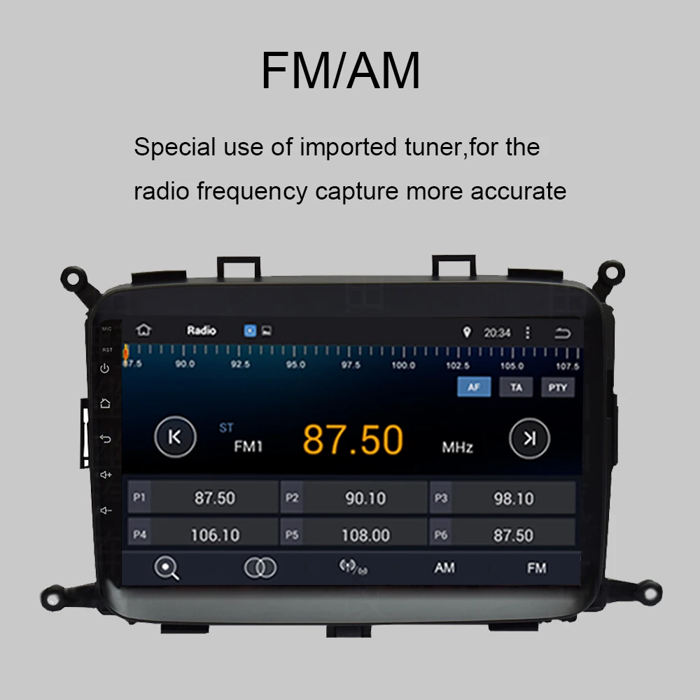 Cheap 9 Inch Full touch Screen Android 9.0 Octa Core Car GPS Navigation For KIA CARENS 2013-2019 Multimedia Player Head Unit Radio BT 5