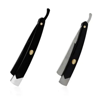 

Classic Vintage Hair Razor Holder Stainless Steel Manual Haircut Knife Support NEW
