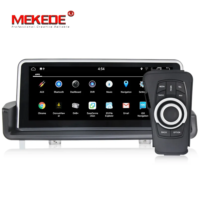 Cheap For BMW 3 serise E90 E91 E92 E93 car multimedia player gps navigation with android 7.1 2G+32G IPS screen wifi BT carplay radio 2