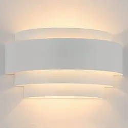 Скандинавский современный светодиодный настенный светильник для помещений, энергосберегающая лампа E27, белый свет, теплый свет, спальня