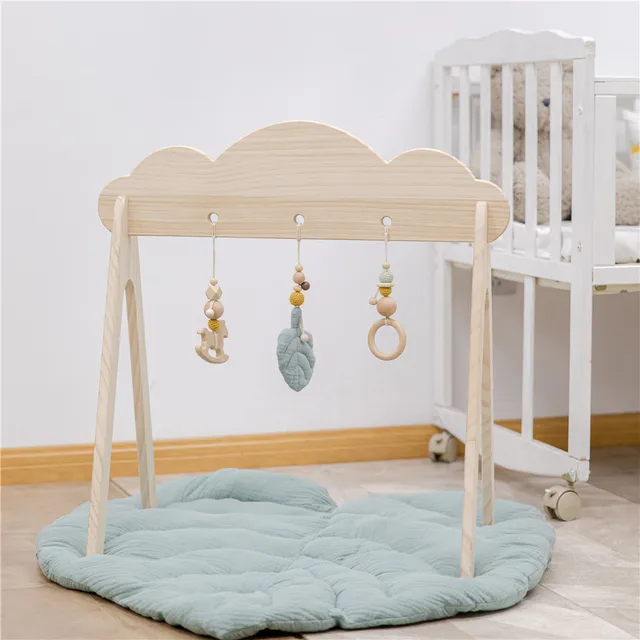 1pc Baby Play Mat Nordic Cotton Soft Leaf Leaves Shape Rugs Crawling Blanket For Children Baby Play Mat Children Room Decoration 3