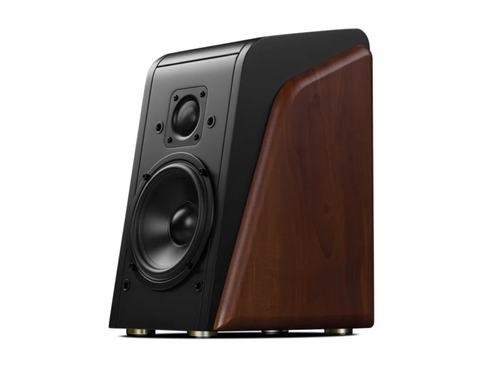 Newest version of M200 Series HiVi Swan M200MKII WiFi Bluetooth Wireless Bookshelf Speakers 1" silk dome tweeter 5.25" woofer