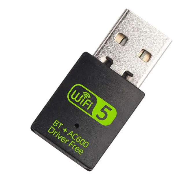 

Bluetooth USB WiFi Adapter Dual Band 2.4Ghz 5Ghz USB Wireless Dongle Mini External Receiver for PC/Desktop/Computer