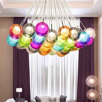 

nordic lustre pendente deco chambre rope bedroom hanging ceiling lamps