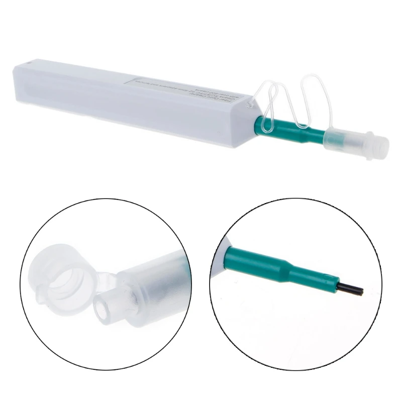 

Fiber Optic Cleaner SC One Click Cleaner Fiber Optic Connector cleaning tool 2.5mm Universal Connector Fiber Optic Cleaning Pen