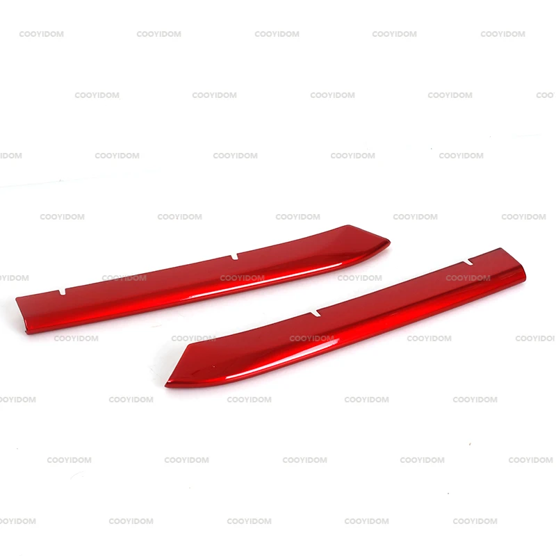 X-CAR 2Pcs 앞 범퍼 그릴 트림 커버 공기 흡입구 그릴 자동차 액세서리 스타일링 스티커 For Mazda CX3 CX-3 2017 2018