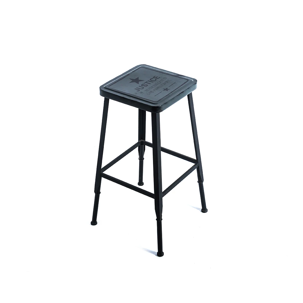 

2/4PCSBar stoolFashion contemporary Stunning Look Metal steel structure Counter Bar Stool Kitchen Home Anti slip floor protector