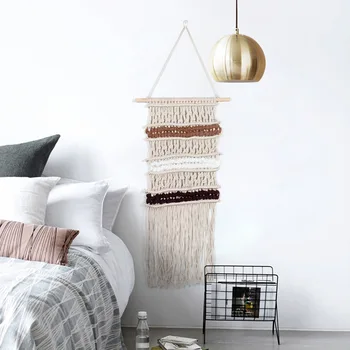 

New style handmade cotton rope woven tapestry cotton Bohemian style home decor decorative pendant tapestry mandala