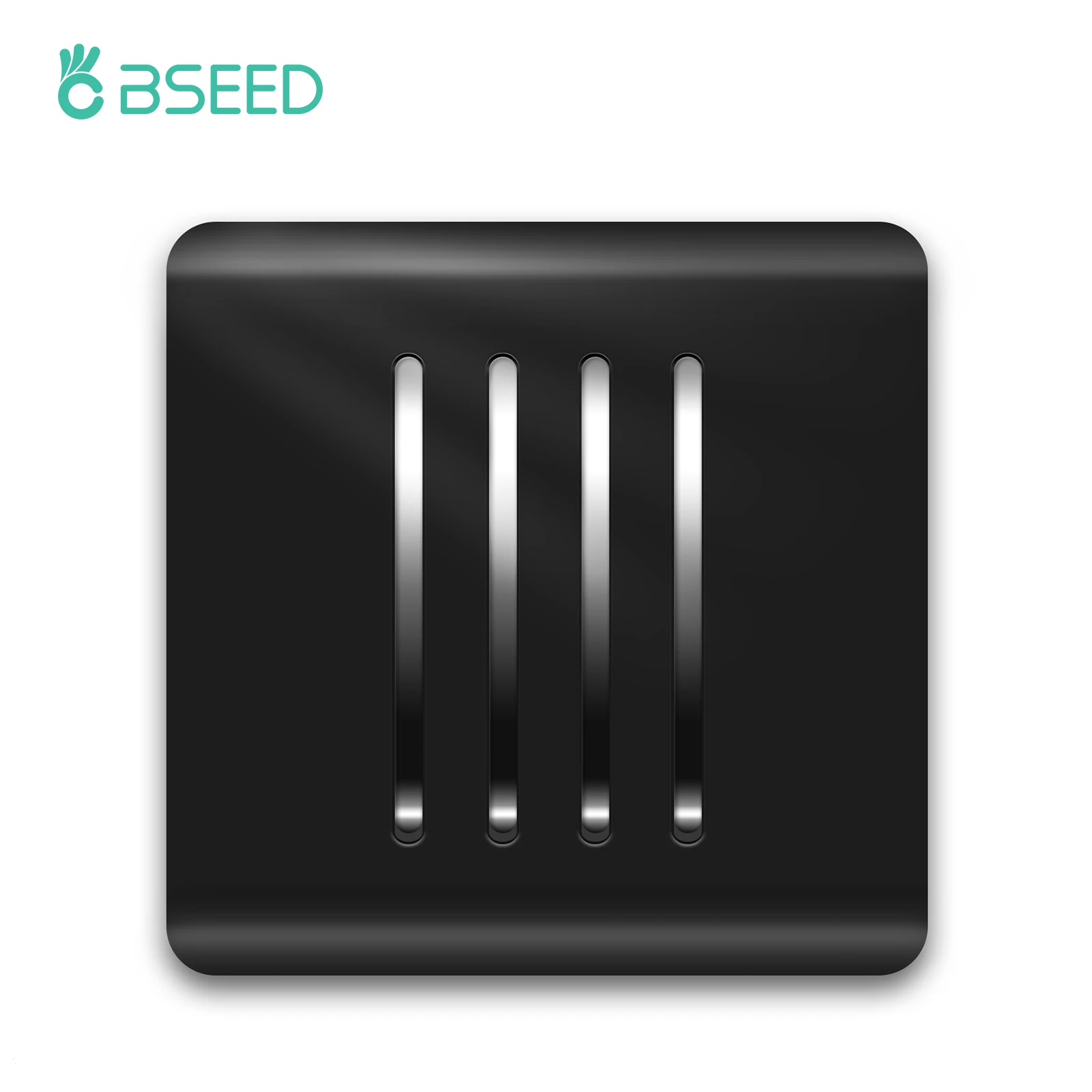 BSEED 4 комплект новый Тип ЕС Стандартный настенный выключатель кнопочный