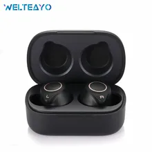 T1 aptX kablosuz bluetooth 5.0 Kulaklık 7hrs Kulaklık IPX7 Su Geçirmez Bas AAC & SBC Kulaklıklar QCC3020 Işlemci Apt-x TWS kulaklık(China)