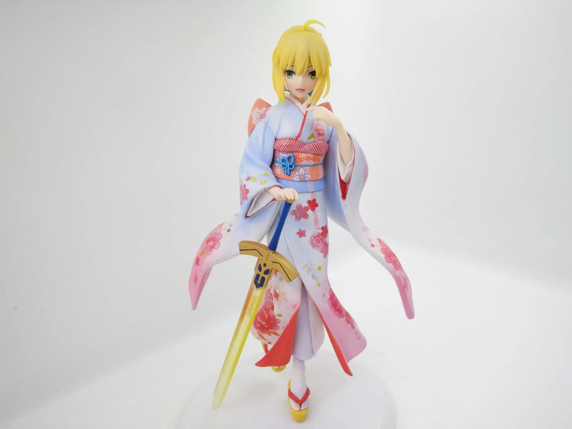 Aniplex Fate/Stay Night SABER Цин Чжэ кимоно платье SABER Ceiba Garage Kit
