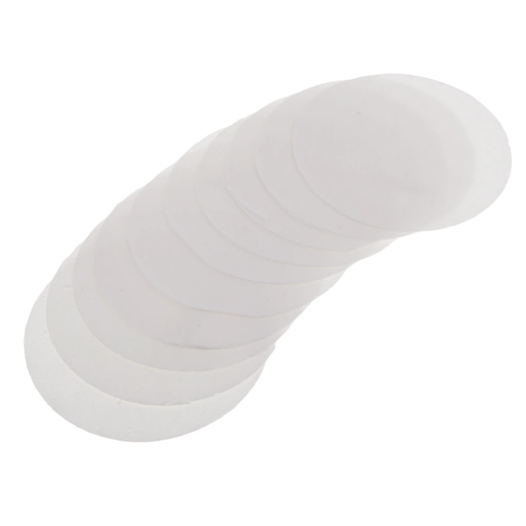 10 Sheet Round Microwave Kiln 1mm Thickness Ceramic Fiber Glass Fusing Paper