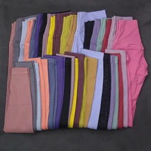 

2022NEW 3.0 One-piece Cutting Yoga Fitness Pants Soft Naked-Feel Sport Women's Tights High Waist Gym Jogging Fitness Athletic