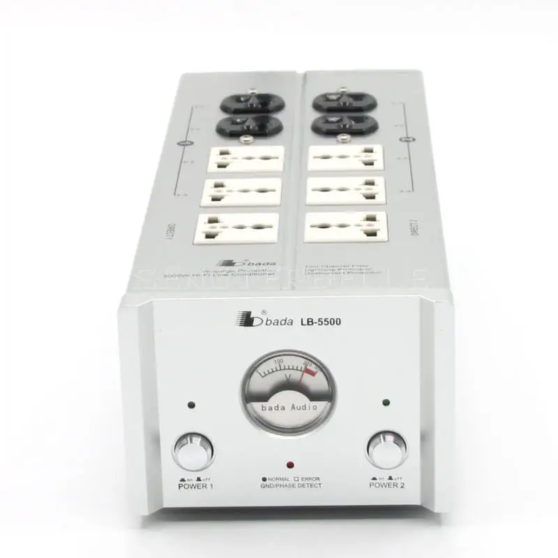 Автомобильный очиститель мощности Bada мощный фильтр HiFi розетка Schuko 8 режимов AC