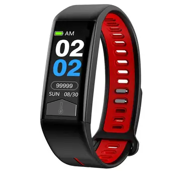 

Blood Pressure Monitor Smart Band Sport Bracelet Wristband Sleep Monitor Daily Water Resistant Fitness Tracker Alarm