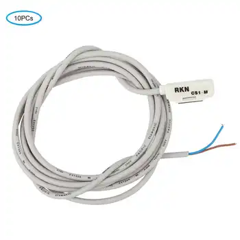 

Touch switch 10PCs Magnetic Switch Proximity Sensor High Contact Resistance PVC for PB / PBR / MA Cylinder micro switch