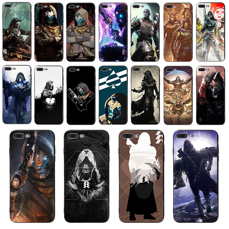 Чехол для телефона Destiny Hunter Word мягкий чехол-накладка iPhone 11 Promax 6plus 6s 6 5 5s SE 7 8 X XSmax XR