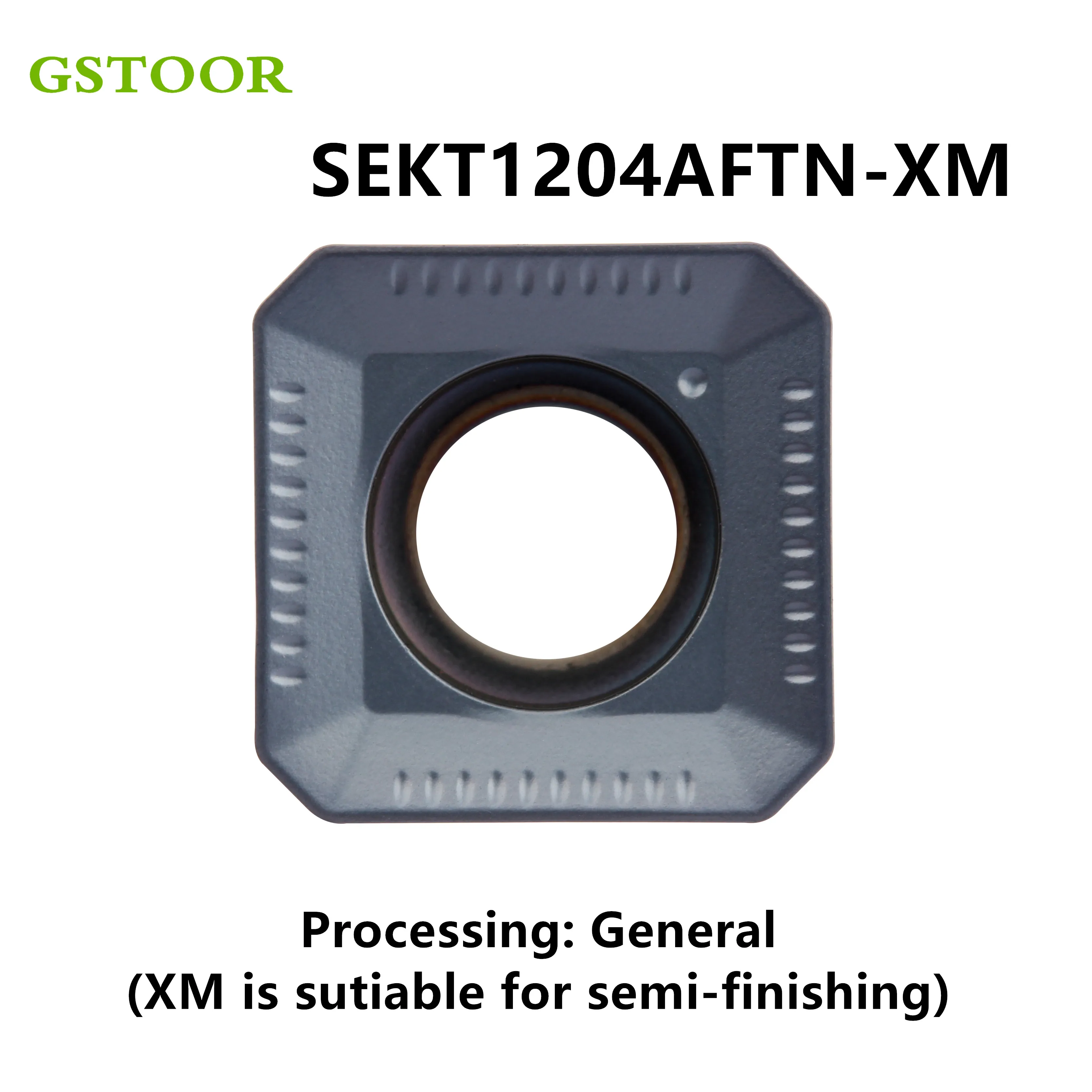 

Токарные инструменты SEKT1204AFTN XM GM9030, твердосплавные пластины SEKT1204, резак для резки нержавеющей стали, 10 шт.