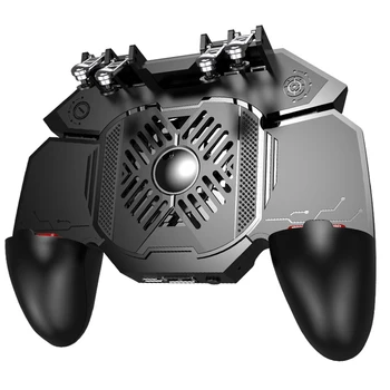 

6 Fingers Heat Dissipation Study Joystick Gamepad Travel Gaming Grip Home Cooling Fan Office Game Controller Multifunction