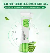 Aloe eficiente hidratante creme para os olhos verde nível creme para os olhos hidratação remover círculos escuros inchação anti rugas olhos ferramenta de cuidados