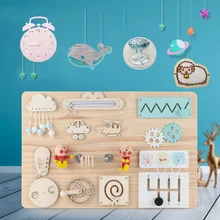 

Montessori Activity Busy Board Material Diy Accessories Teaching Aids Busyboards Baby Early Education Learning Skill Toy Parts