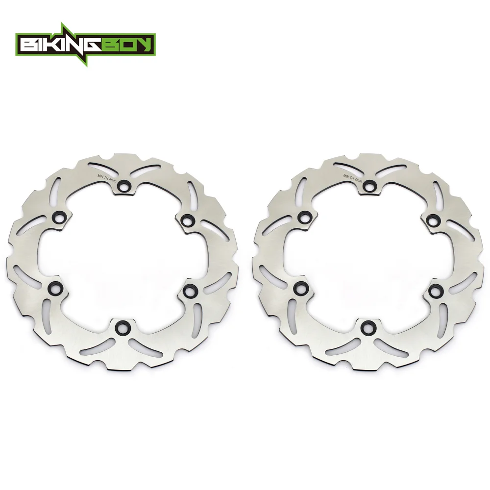BIKINGBOY волнистые передние тормозные диски роторы для Kawasaki GPX 600 R Warbird C1-C7 1988 1989 1990 1991 1992 1993 1994 1995 1996