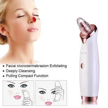 

Electric Vacuum Pore Cleaner Blackhead Remover Acne Pores Remove Exfoliating Cleansing Facial Beauty Instrument Face Skin Vacuum