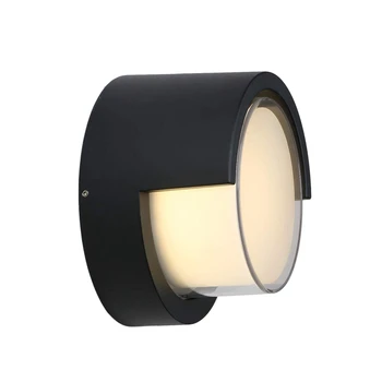 

Outdoor Wall Light 10W Waterproof LED Light 3000K Warm White Light Wall Hanging Light Round Base For Porch Courtyard