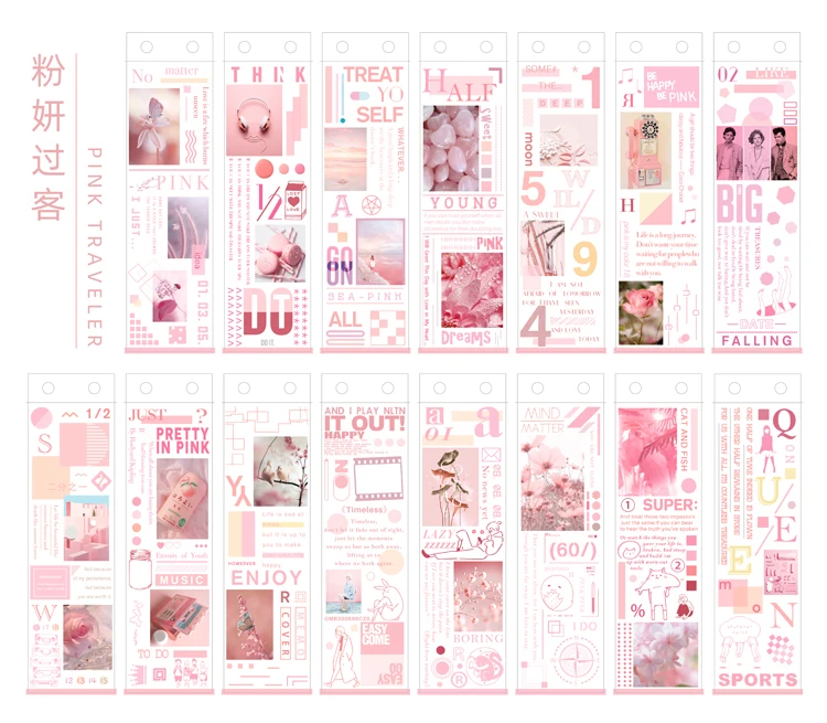 Dream of Flower Bullet Journal декоративные записываемые наклейки васи, набор для скрапбукинга, этикетки, канцелярские наклейки для дневника, альбома