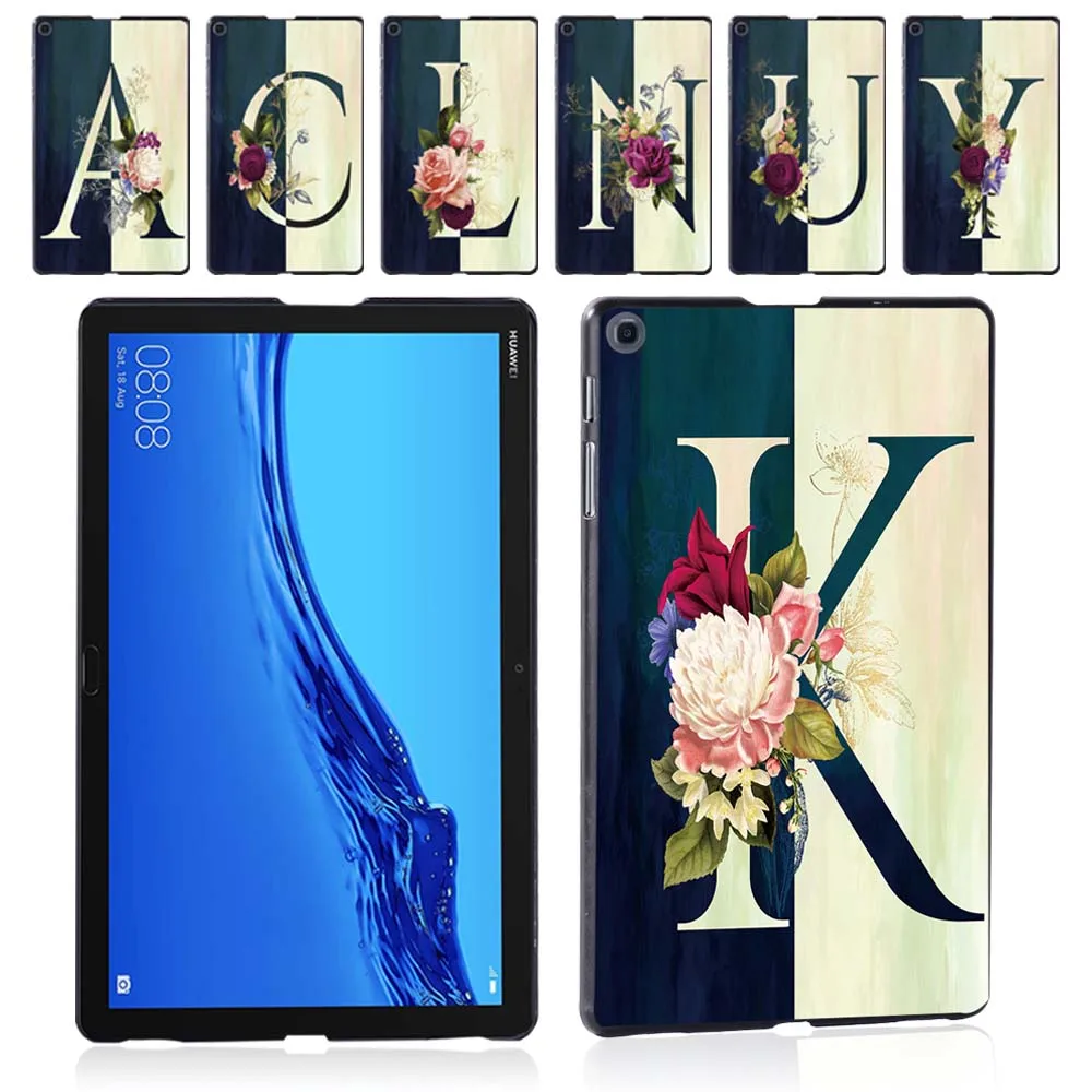 Per Huawei Mediapad M5 Lite 10.1 "/Mediapad M5 10.8" Lettera Modello Antiurto Tablet Custodia Posteriore Stilo