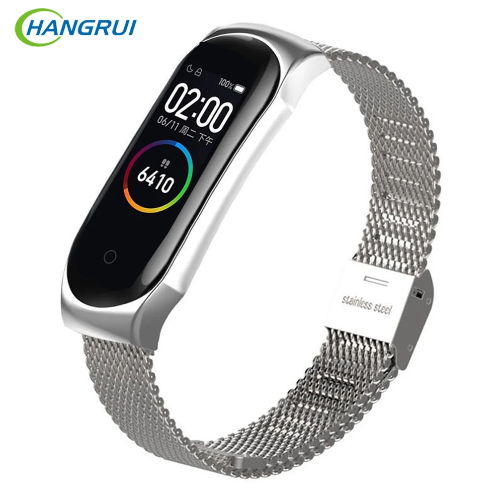 

Replaceable Ultra-thin Mesh Belt For Xiaomi Mi Band 4 3 Strap Quick Release Sport Universal Wristband For Miband 4 With Buckle