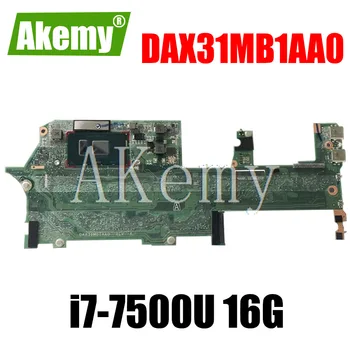 شراءلوحة أم للكمبيوتر المحمول For HP Spece X360 13-AC مع SR341 I7-7500u ذاكرة الوصول العشوائي 16GB DAX31MB1AA0 اللوحة الرئيسية 100% تم اختبارها بسرعة الشحن