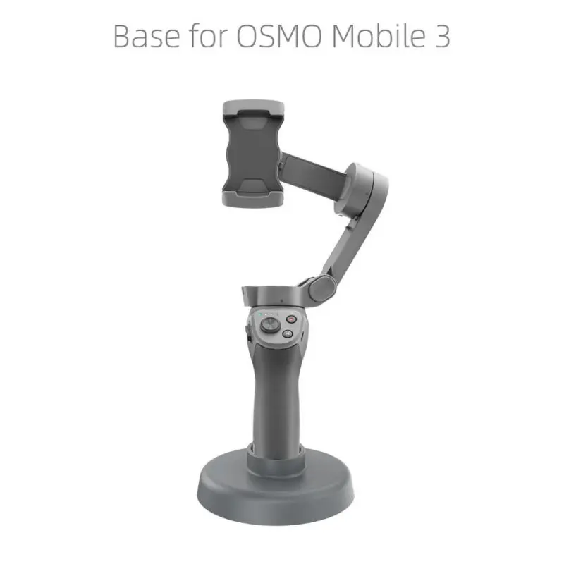 Портативная настольная база для DJI Osmo Mobile 3 Phone Стабилизатор Ручной карданный стабилизатор подставка крепление аксессуары