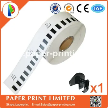 

100 Refill Rolls Compatible DK-22210 Label 29mm*30.48M Continuous Compatible for Brother Label Printer White Paper DK2210