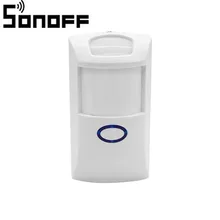 SONOFF умный дом сигнализация безопасности Sonoff пир2 433 МГц RF PIR датчик движения сигнализация для Alexa Google Home