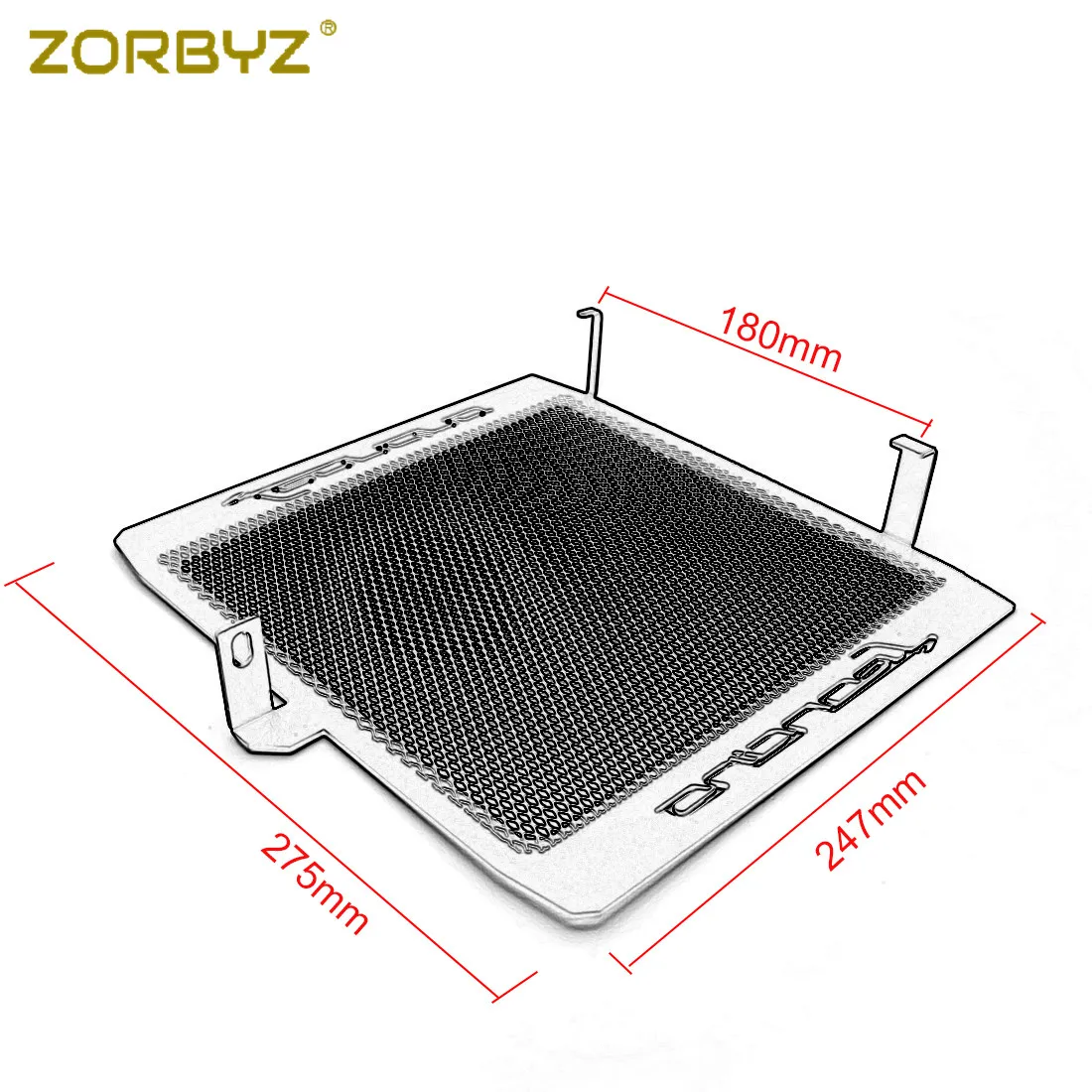ZORBYZ черная мотоциклетная решетка радиатора Защитная крышка для Benelli Leoncino 500 BJ500